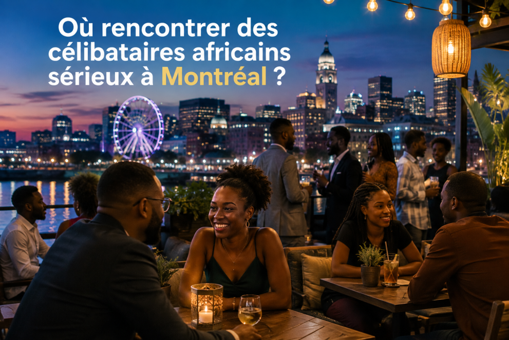 Où rencontrer des célibataires africains sérieux à Montréal en 2026 ? (Guide complet)